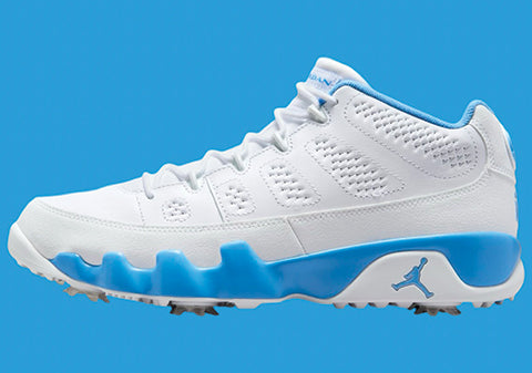 Air Jordan 9 Golf - UNC - Side