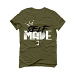 Air Jordan 4 SE Craft “Olive” | illcurrency Military Green T-Shirt (Self Made)