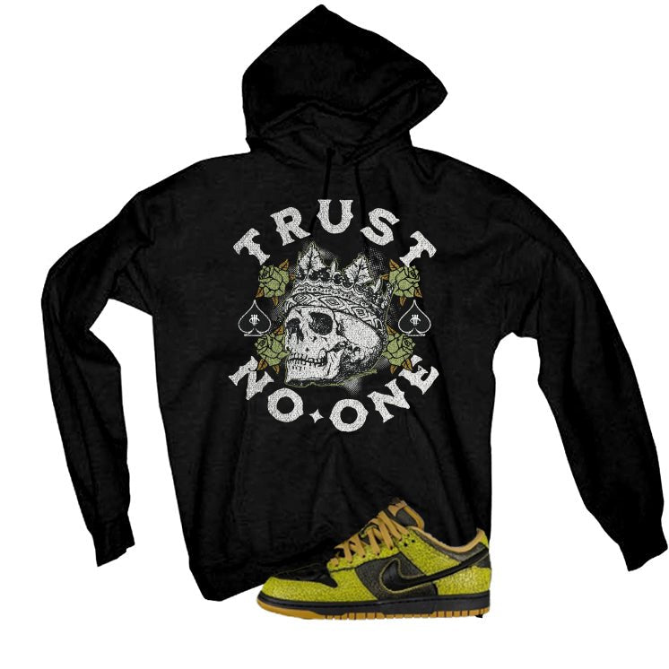 Nike Dunk Low Halloween Skull Black T-Shirt (TRUST NO ONE)| illcurrency