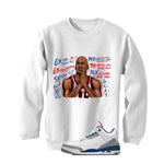 Air Jordan 3 True Blue Matching T-Shirt White T-Shirt (MJ MVP Prayer)| illcurrency