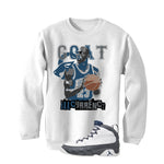 Air Jordan 9 Flint Grey Matching T-Shirt, Sweatshirts & Hoodies White T-Shirt (GOAT 23)| illcurrency