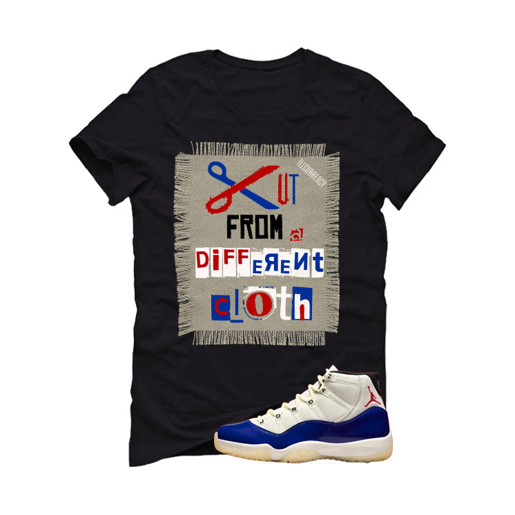 Air Jordan 11 Rare Air Matching T-Shirt, Sweatshirts & Hoodies Black T-Shirt (Cut from a different cloth)| illcurrency