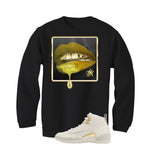 Air Jordan 12 WMNS Phantom Black T-Shirt (Lipstick)| illcurrency