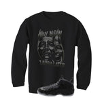 NIKE FOAMPOSITE ONE CARBON FIBER Matching T-Shirt, Sweatshirts & Hoodies Black T-Shirt (Cry Now Laugh Later)| illcurrency