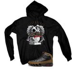 Air Jordan 9 Olive Black T-Shirt (Chasing Dreams)| illcurrency