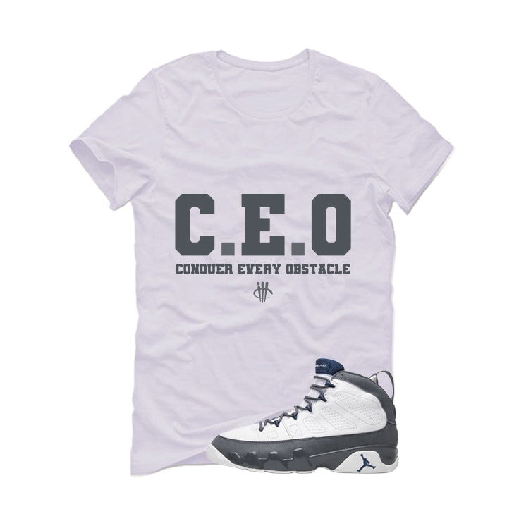 Air Jordan 9 Flint Grey Matching T-Shirt, Sweatshirts & Hoodies White T-Shirt (Ceo)| illcurrency