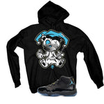 Air Jordan 11 Gamma Blue Matching T-Shirt, Sweatshirts & Hoodies Black T-Shirt (Teddy Joker)| illcurrency