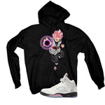 Air Jordan 5 OG 35th Anniversary Matching T-Shirt, Sweatshirts & Hoodies Black T-Shirt (Goku)| illcurrency