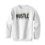 Air Jordan 11 Gratitude | ILLCURRENCY White T-Shirt (Never stop the hustle)
