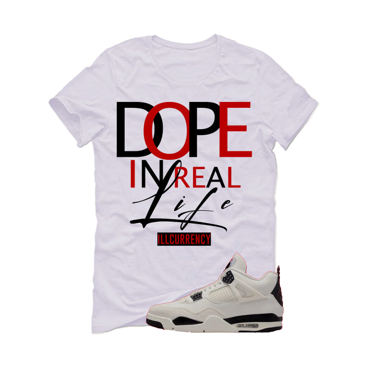 Air Jordan 4 Flight Club Matching T-Shirt, Sweatshirts & Hoodies White T-Shirt (DOPE)| illcurrency