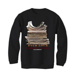Air Jordan 1 High OG Love The Game Matching T-Shirt Black T-Shirt (Fck Love)| illcurrency