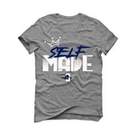 Air Jordan 5 “Georgetown” | illcurrency Grey T-Shirt (Self Made)