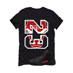 Air Jordan 12 Bloodline Matching T-Shirt, Sweatshirts, & Hoodies Black T-Shirt (23)| illcurrency
