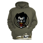 Air Jordan 1 Low OG Medium Olive Matching T-Shirt, Sweatshirts & Hoodies Military Green T-Shirt (Joke The Joker)| illcurrency