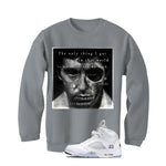 Air Jordan 5 OG White Metallic Matching T-Shirt, Sweatshirts & Hoodies Grey T-Shirt (Only Thing I Got)| illcurrency