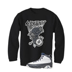 Air Jordan 9 Flint Grey Matching T-Shirt, Sweatshirts & Hoodies Black T-Shirt (Time Is Money)| illcurrency