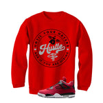 Air Jordan 4 Toro Bravo Matching T-Shirt, Sweatshirts, & Hoodies Red T-Shirt (Haters Catch Up)| illcurrency