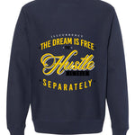Nike Dunk Low “Michigan” | illcurrency Navy Blue T-Shirt (The dream is free)