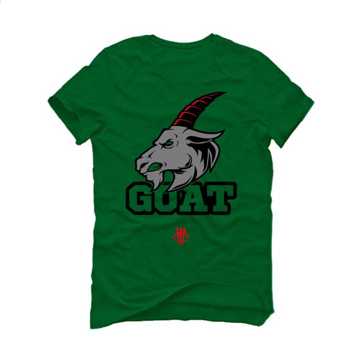 Air Jordan 2 Low “Christmas” | illcurrency Pine Green T-Shirt (Goat)