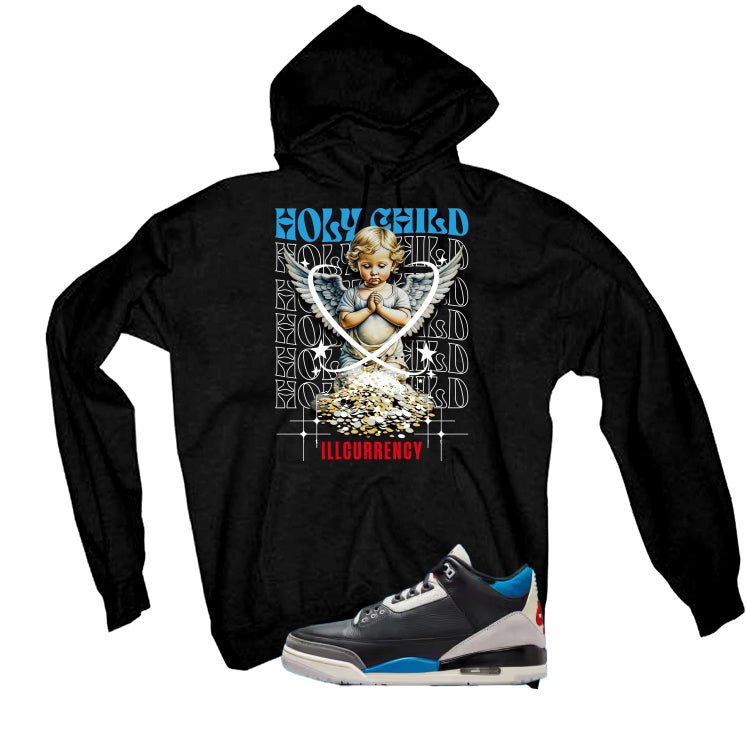 Air Jordan 3 OG Rare Air Black T-Shirt (Holy Child)| illcurrency