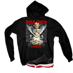 Air Jordan 11 Low Bred Black T-Shirt (Holy Child)| illcurrency