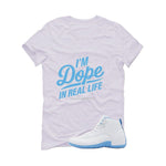 Air Jordan 12 Melo White T-Shirt (DOPE)| illcurrency