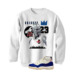 Air Jordan 11 Rare Air Matching T-Shirt, Sweatshirts & Hoodies White T-Shirt (Goat)| illcurrency
