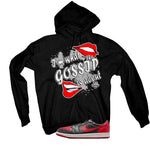 Air Jordan 1 Low OG Banned Matching T-Shirt, Sweatshirts & Hoodies Black T-Shirt (Gossip)| illcurrency