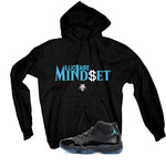 Air Jordan 11 Gamma Blue Matching T-Shirt, Sweatshirts & Hoodies Black T-Shirt (Millionaire Mindset)| illcurrency