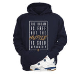 Nike SB x Air Jordan 4 Navy Navy Blue T-Shirt (Dream is Free)| illcurrency