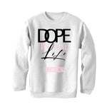 Air Jordan 11 WMNS “Neapolitan” | illcurrency White T-Shirt (DOPE)