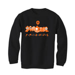 Air Jordan 12 “Brilliant Orange” | illcurrency Black T-Shirt (F R I E N D S)