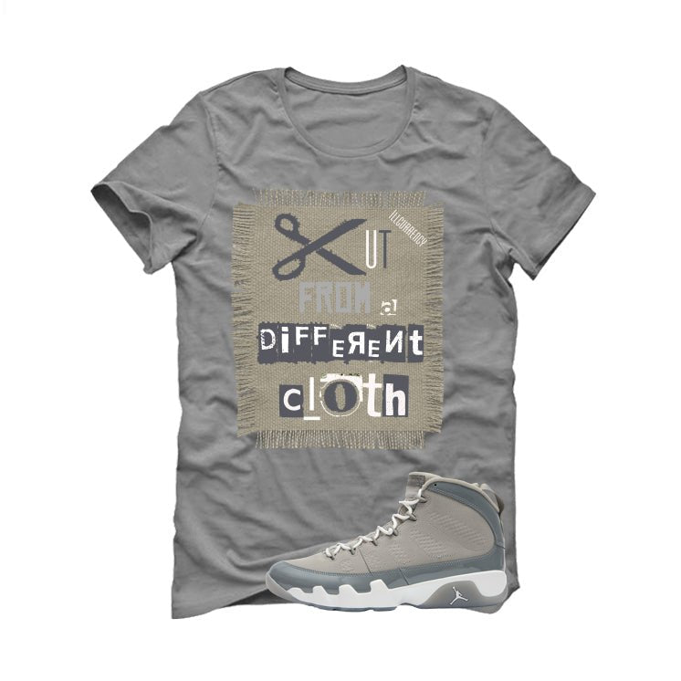 Air Jordan 9 Cool Grey Grey T-Shirt (Cut from a different cloth)| illcurrency