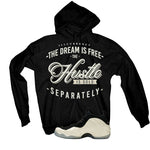 Nike Foamposite Pro Pearl Matching T-Shirt, Sweatshirts & Hoodies Black T-Shirt (The Dream Is Free)| illcurrency
