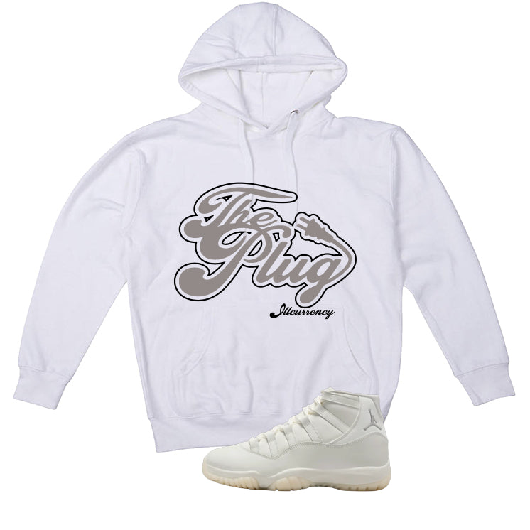 Air Jordan 11 WMNS Pearl Matching T-Shirt, Sweatshirts & Hoodies White T-Shirt (The Plug)| illcurrency