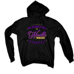 Air Jordan 12 Field Purple - Black T-Shirt (The dream is free)