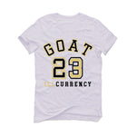 Air Jordan 11 Gratitude | ILLCURRENCY White T-Shirt (GOAT 23)