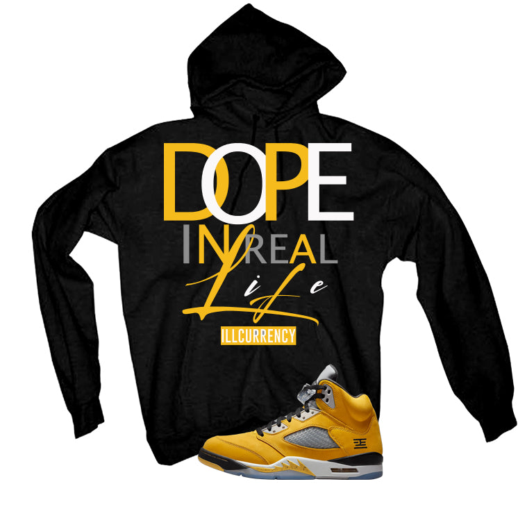 Air Jordan 5 Tokyo Matching T-Shirt, Sweatshirts & Hoodies Black T-Shirt (DOPE)| illcurrency