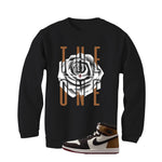 Air Jordan 1 High OG Love The Game Matching T-Shirt Black T-Shirt (The One)| illcurrency