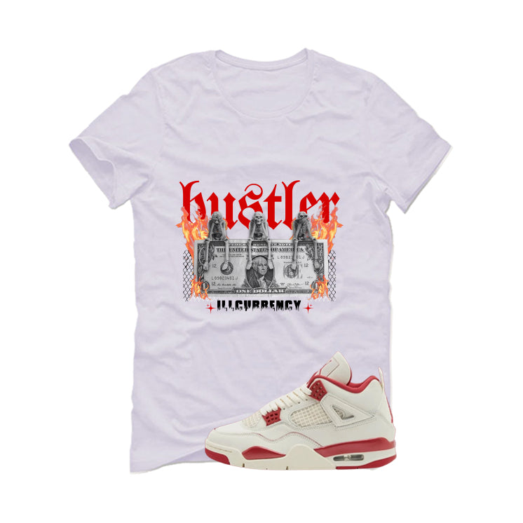 Air Jordan 4 Valentine’s Day (Sierra Red) Matching T-Shirt, Sweatshirts & Hoodies White T-Shirt (See No Evil Hustler)| illcurrency