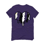 Air Jordan 12 Field Purple - Purple T-Shirt (Heart)