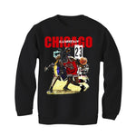 Air Jordan 8 Playoffs - Black T-Shirt (Chicago 23)