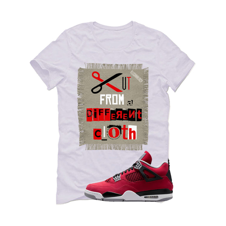 Air Jordan 4 Toro Bravo Matching T-Shirt, Sweatshirts, & Hoodies White T-Shirt (Cut from a different cloth)| illcurrency