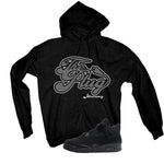 Air Jordan 4 Black Cat Matching T-Shirt, Sweatshirts & Hoodies Black T-Shirt (The Plug)| illcurrency