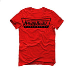 Air Jordan 6 “Toro Bravo” | illcurrency Red T-Shirt (Krispy Kicks)