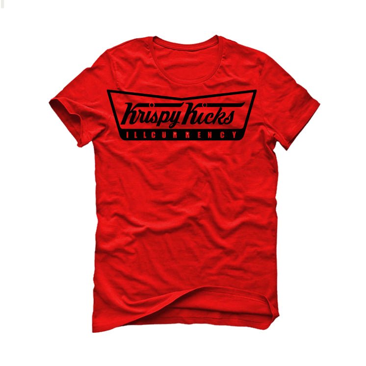 Air Jordan 6 “Toro Bravo” | illcurrency Red T-Shirt (Krispy Kicks)