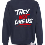 Air Jordan 6 Olympic Navy Blue T-Shirt (They not like us)| illcurrency