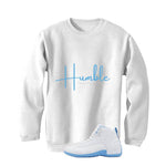 Air Jordan 12 Melo White T-Shirt (Stay Humble)| illcurrency
