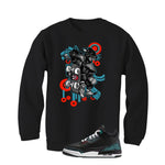 Air Jordan 3 GS Moto Black T-Shirt (SKATEBOARD CAT)| illcurrency