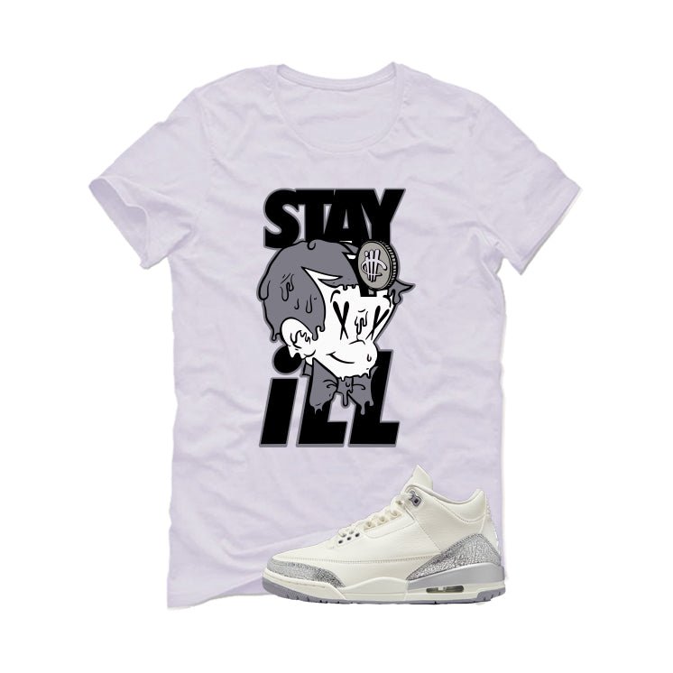 Air Jordan 3 WMNS Sail White T-Shirt (ILL RICHIE)| illcurrency